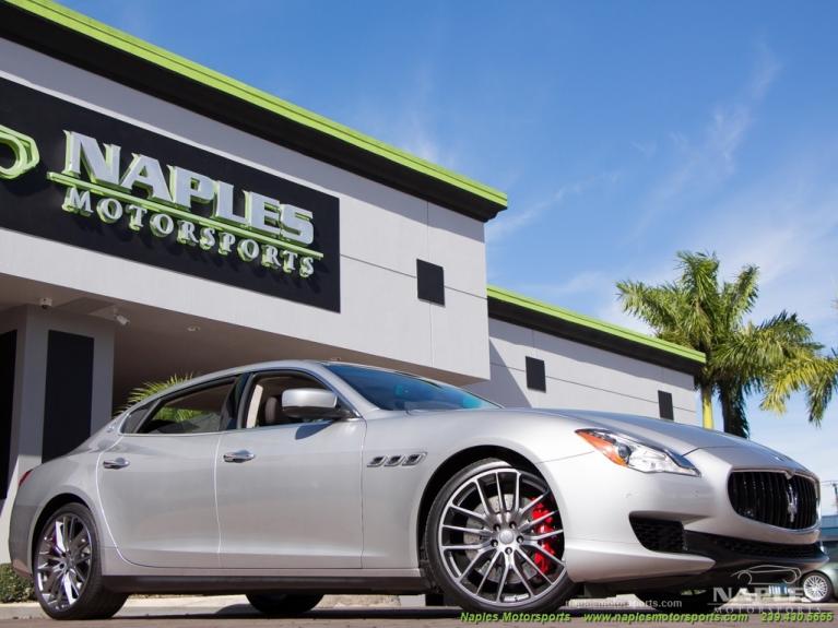 Used 2014 Maserati Quattroporte Sport GT S for sale Sold at Naples Motorsports Inc - Morgan of Naples in Naples FL 34104 1