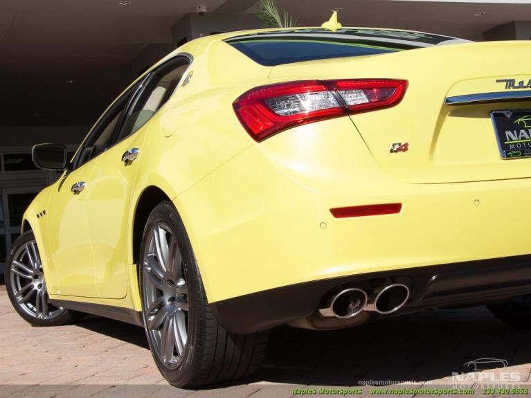Used 2014 Maserati Ghibli S Q4 for sale Sold at Naples Motorsports Inc - Morgan of Naples in Naples FL 34104 4