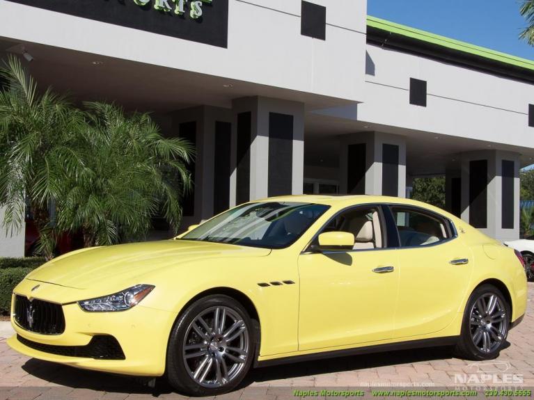 Used 2014 Maserati Ghibli S Q4 for sale Sold at Naples Motorsports Inc - Morgan of Naples in Naples FL 34104 6