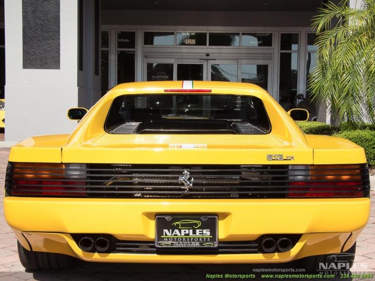 Used 1993 Ferrari Testarossa for sale Sold at Naples Motorsports Inc - Morgan of Naples in Naples FL 34104 4