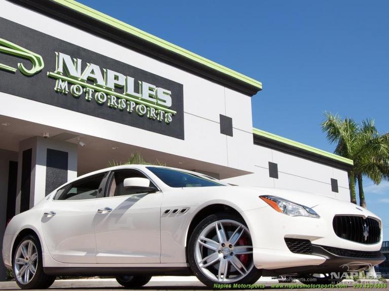 Used 2014 Maserati Quattroporte S Q4 for sale Sold at Naples Motorsports Inc - Morgan of Naples in Naples FL 34104 1