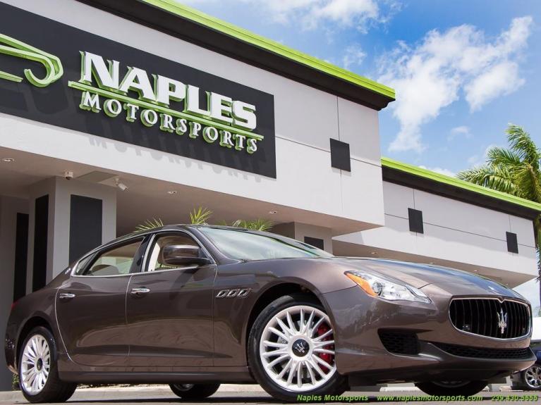 Used 2014 Maserati Quattroporte S Q4 for sale Sold at Naples Motorsports Inc - Morgan of Naples in Naples FL 34104 1