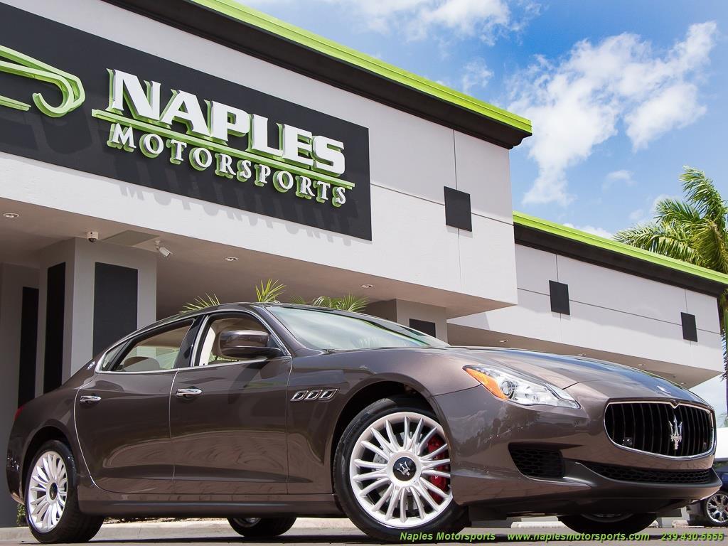 Used 2014 Maserati Quattroporte S Q4 for sale Sold at Naples Motorsports Inc - Morgan of Naples in Naples FL 34104 1