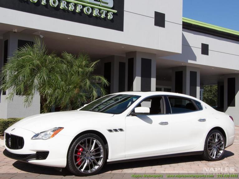 Used 2014 Maserati Quattroporte S Q4 for sale Sold at Naples Motorsports Inc - Morgan of Naples in Naples FL 34104 3