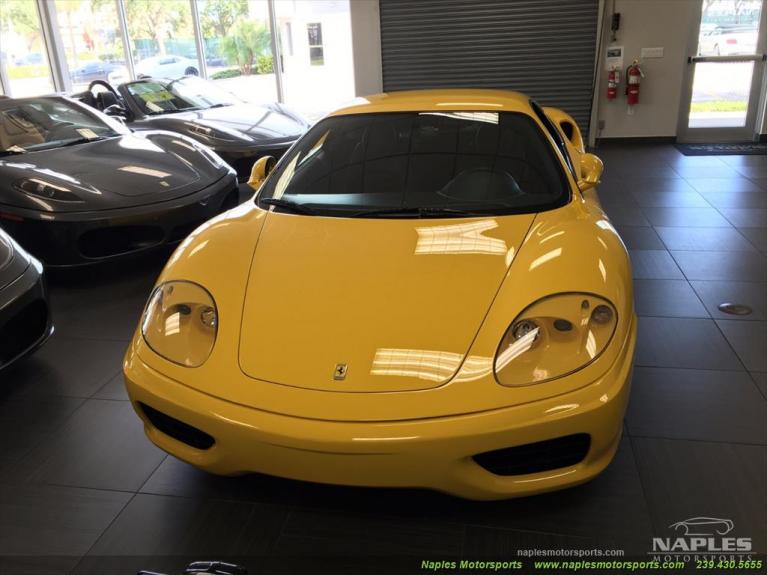 Used 2003 Ferrari 360 for sale Sold at Naples Motorsports Inc - Morgan of Naples in Naples FL 34104 2