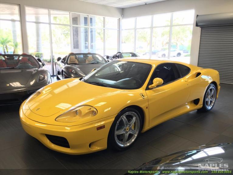 Used 2003 Ferrari 360 for sale Sold at Naples Motorsports Inc - Morgan of Naples in Naples FL 34104 1