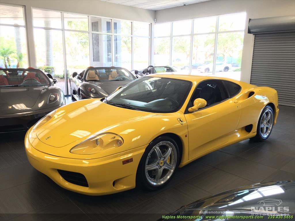 Used 2003 Ferrari 360 for sale Sold at Naples Motorsports Inc - Morgan of Naples in Naples FL 34104 1