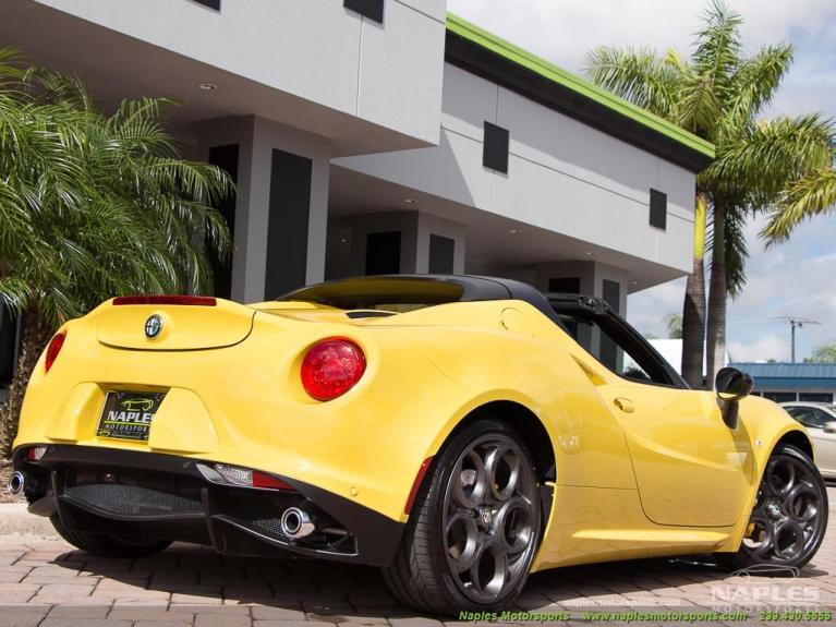 Used 2015 Alfa Romeo Spider Spider for sale Sold at Naples Motorsports Inc - Morgan of Naples in Naples FL 34104 4