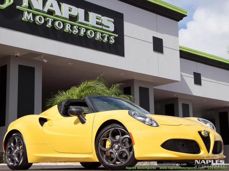 Used 2015 Alfa Romeo Spider Spider for sale Sold at Naples Motorsports Inc - Morgan of Naples in Naples FL 34104 1