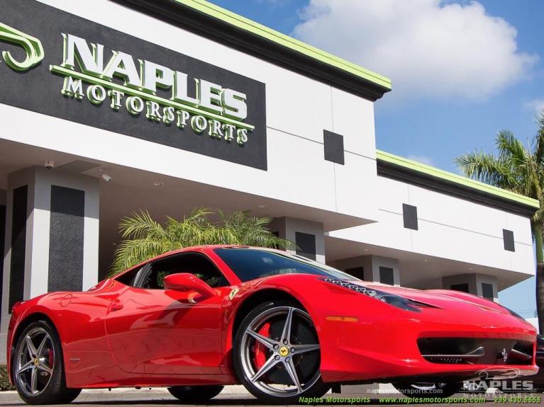 Used 2012 Ferrari 458 for sale Sold at Naples Motorsports Inc - Morgan of Naples in Naples FL 34104 1
