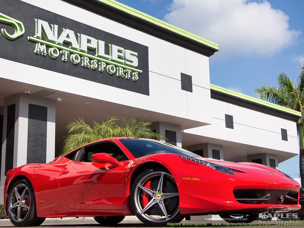 Used 2012 Ferrari 458 for sale Sold at Naples Motorsports Inc - Morgan of Naples in Naples FL 34104 1