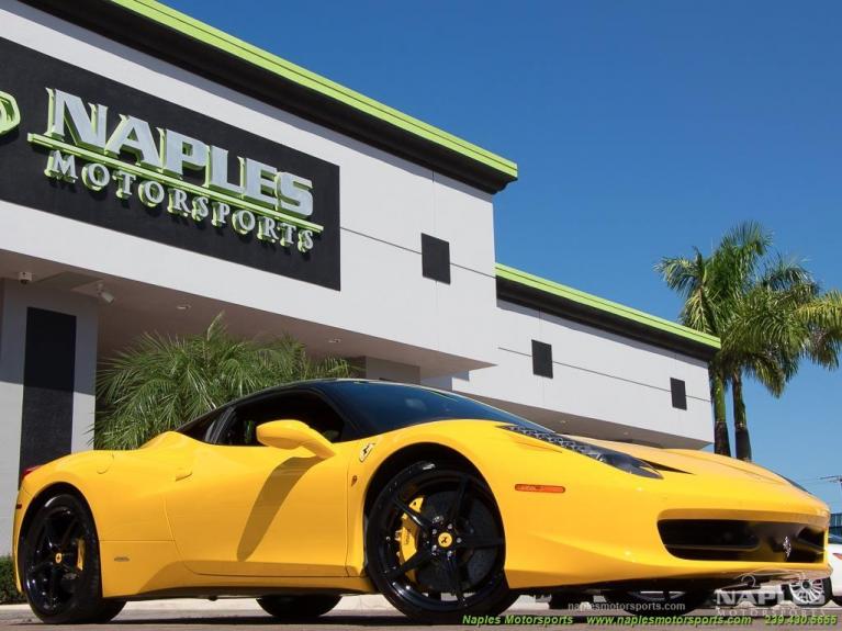 Used 2012 Ferrari 458 for sale Sold at Naples Motorsports Inc - Morgan of Naples in Naples FL 34104 3