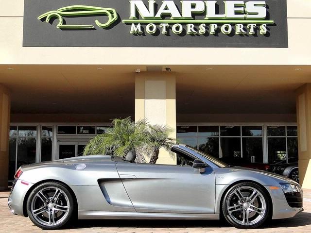 Used 2011 Audi R8 5.2 quattro Spyder for sale Sold at Naples Motorsports Inc - Morgan of Naples in Naples FL 34104 3