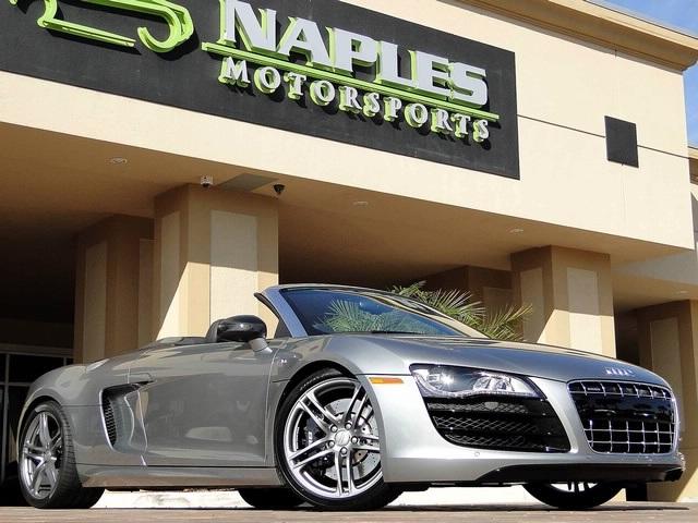 Used 2011 Audi R8 5.2 quattro Spyder for sale Sold at Naples Motorsports Inc - Morgan of Naples in Naples FL 34104 1