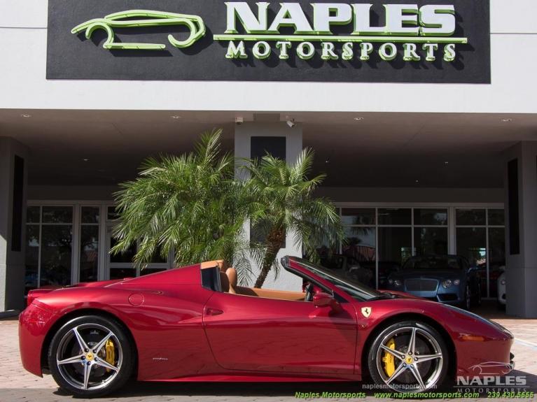 Used 2012 Ferrari 458 for sale Sold at Naples Motorsports Inc - Morgan of Naples in Naples FL 34104 3