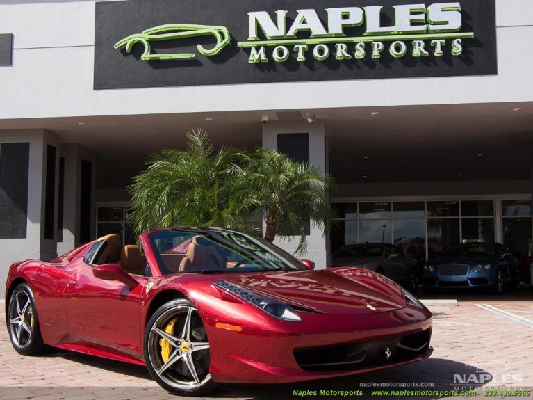 Used 2012 Ferrari 458 for sale Sold at Naples Motorsports Inc - Morgan of Naples in Naples FL 34104 4