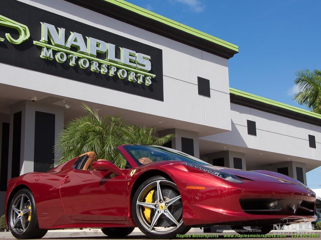 Used 2012 Ferrari 458 for sale Sold at Naples Motorsports Inc - Morgan of Naples in Naples FL 34104 1