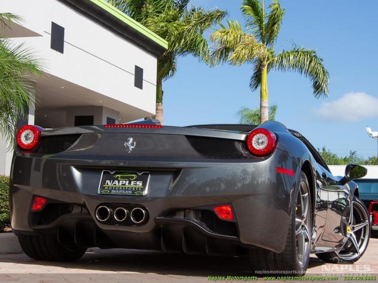 Used 2013 Ferrari 458 for sale Sold at Naples Motorsports Inc - Morgan of Naples in Naples FL 34104 4