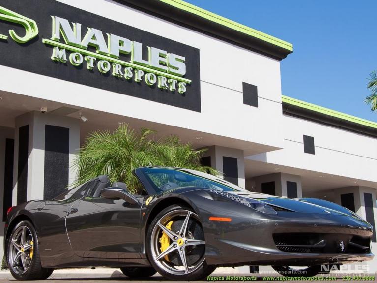 Used 2013 Ferrari 458 for sale Sold at Naples Motorsports Inc - Morgan of Naples in Naples FL 34104 1