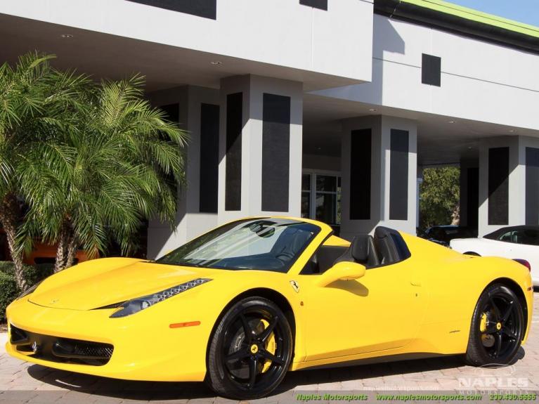 Used 2013 Ferrari 458 for sale Sold at Naples Motorsports Inc - Morgan of Naples in Naples FL 34104 3