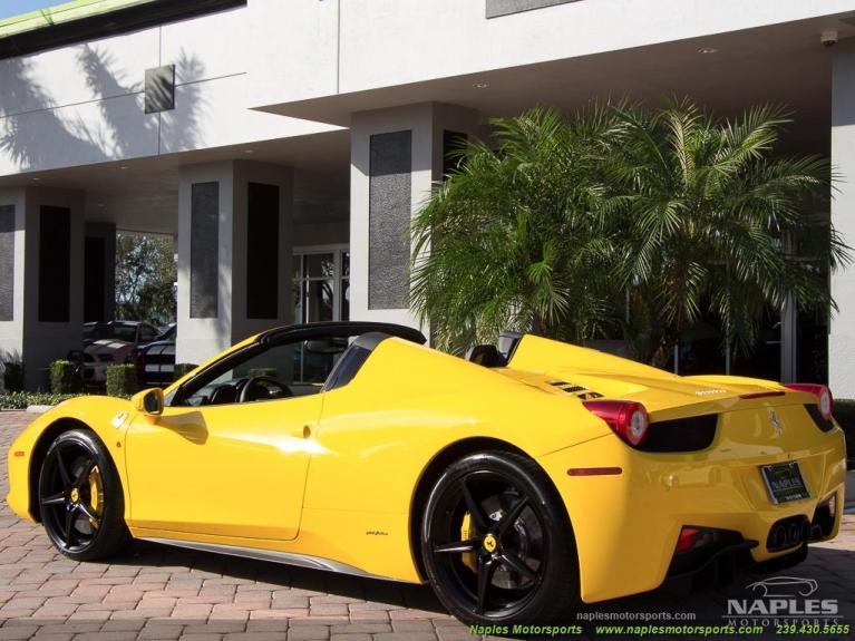 Used 2013 Ferrari 458 for sale Sold at Naples Motorsports Inc - Morgan of Naples in Naples FL 34104 4