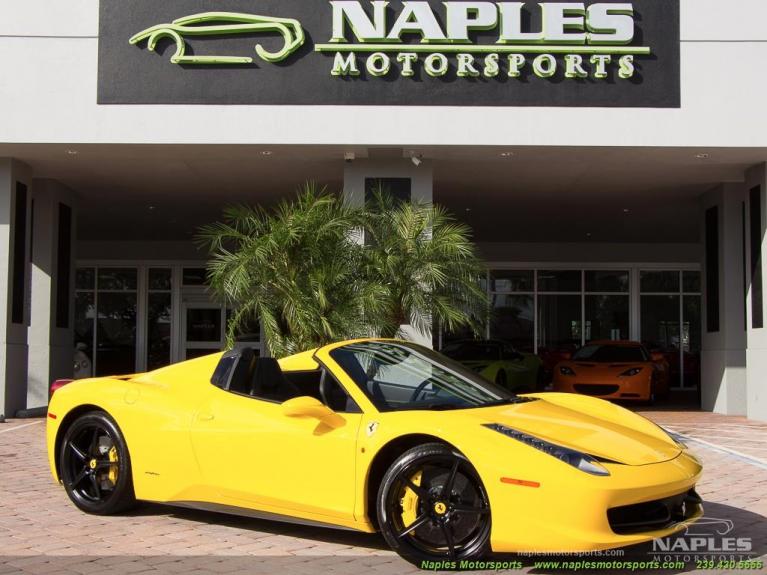 Used 2013 Ferrari 458 for sale Sold at Naples Motorsports Inc - Morgan of Naples in Naples FL 34104 5