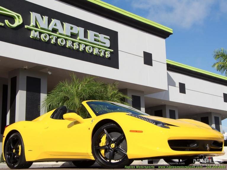 Used 2013 Ferrari 458 for sale Sold at Naples Motorsports Inc - Morgan of Naples in Naples FL 34104 1