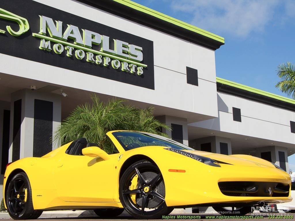 Used 2013 Ferrari 458 for sale Sold at Naples Motorsports Inc - Morgan of Naples in Naples FL 34104 1
