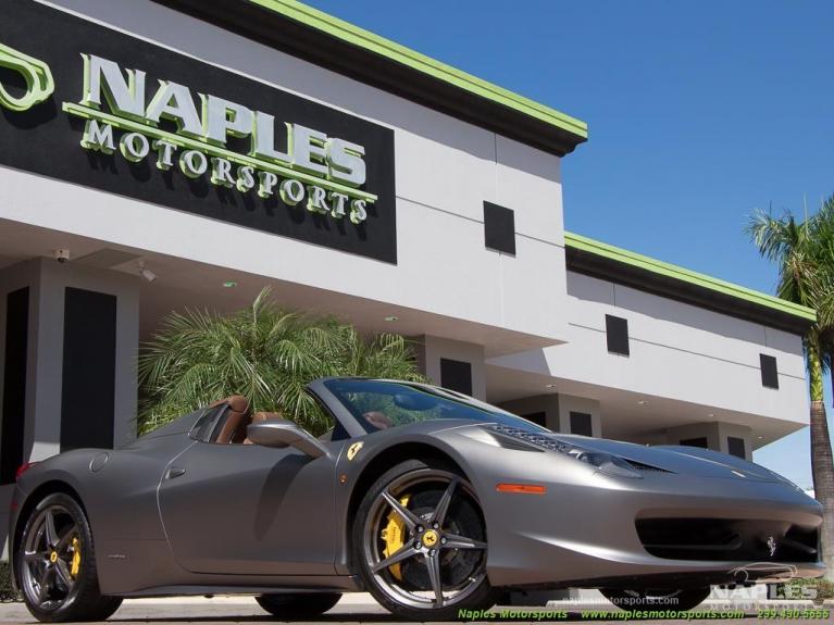 Used 2013 Ferrari 458 for sale Sold at Naples Motorsports Inc - Morgan of Naples in Naples FL 34104 1