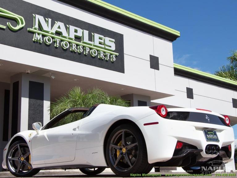 Used 2013 Ferrari 458 for sale Sold at Naples Motorsports Inc - Morgan of Naples in Naples FL 34104 4