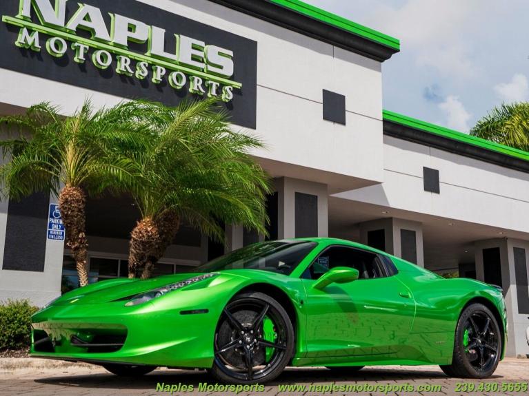 Used 2014 Ferrari 458 for sale Sold at Naples Motorsports Inc - Morgan of Naples in Naples FL 34104 4