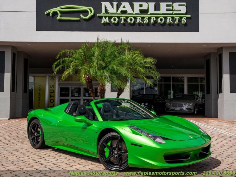 Used 2014 Ferrari 458 for sale Sold at Naples Motorsports Inc - Morgan of Naples in Naples FL 34104 1