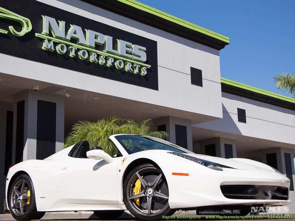 Used 2014 Ferrari 458 for sale Sold at Naples Motorsports Inc - Morgan of Naples in Naples FL 34104 1