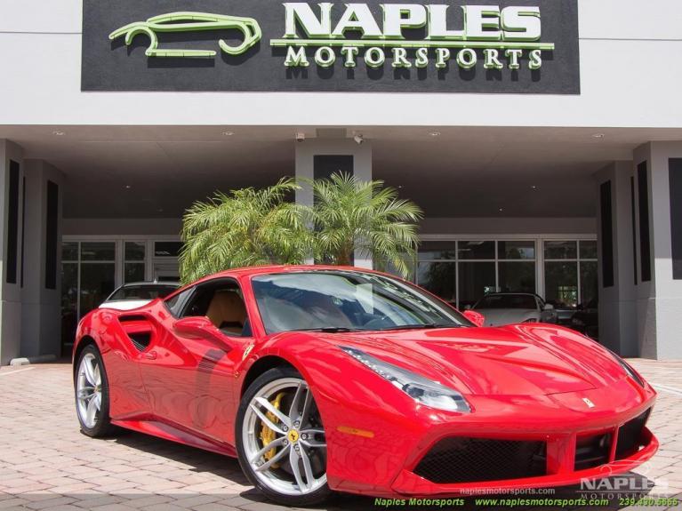 Used 2016 Ferrari 488 Coupe for sale Sold at Naples Motorsports Inc - Morgan of Naples in Naples FL 34104 1