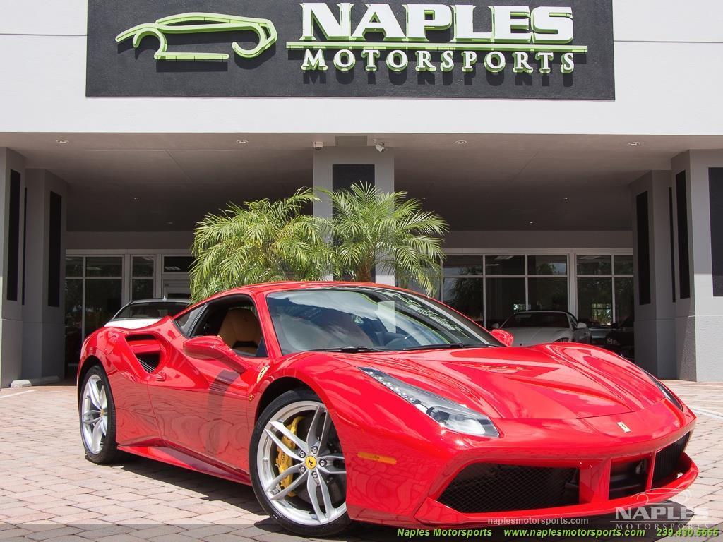 Used 2016 Ferrari 488 Coupe for sale Sold at Naples Motorsports Inc - Morgan of Naples in Naples FL 34104 1