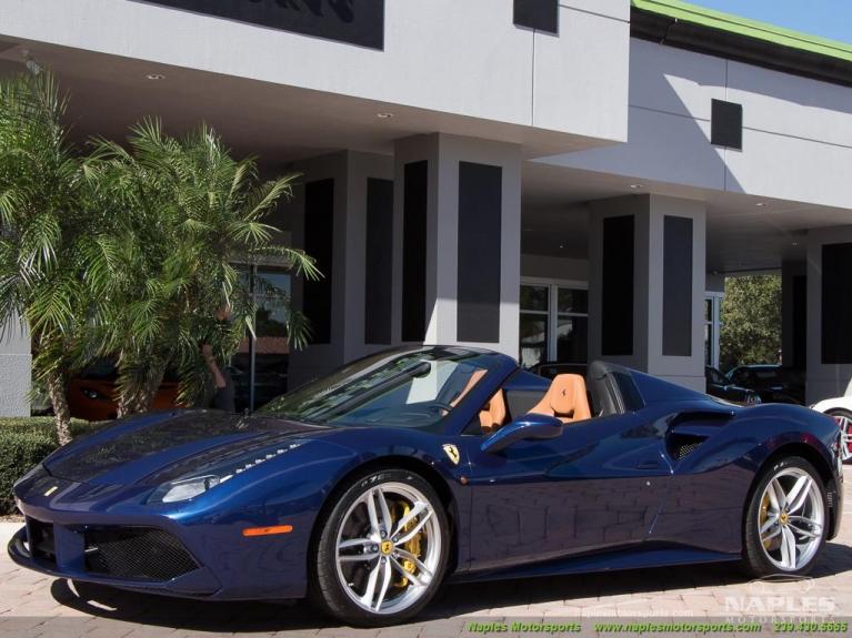 Used 2016 Ferrari 488 Spider for sale Sold at Naples Motorsports Inc - Morgan of Naples in Naples FL 34104 3
