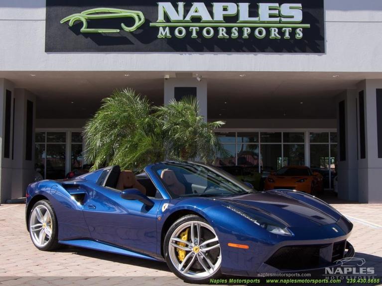Used 2016 Ferrari 488 Spider for sale Sold at Naples Motorsports Inc - Morgan of Naples in Naples FL 34104 5