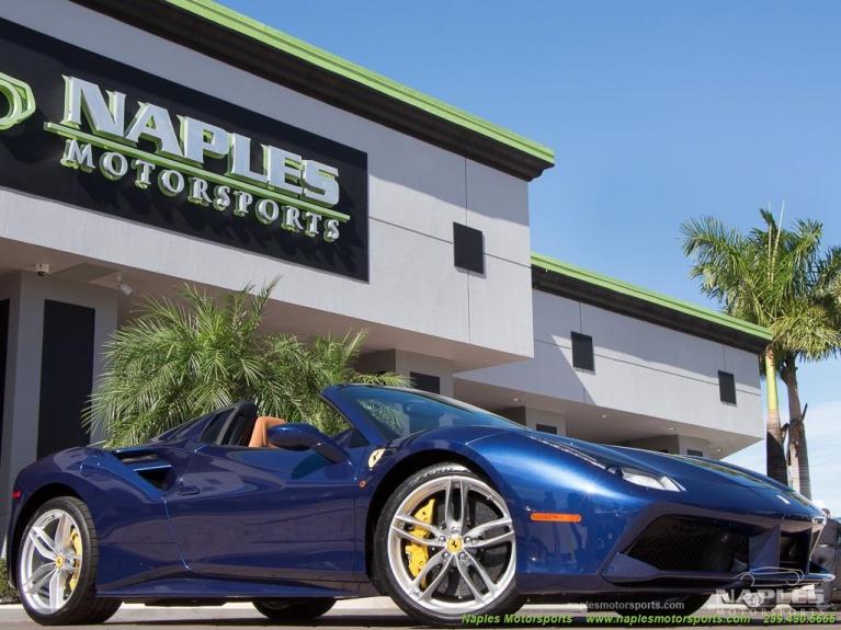 Used 2016 Ferrari 488 Spider for sale Sold at Naples Motorsports Inc - Morgan of Naples in Naples FL 34104 1