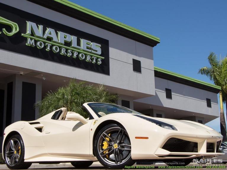 Used 2016 Ferrari 488 Spider for sale Sold at Naples Motorsports Inc - Morgan of Naples in Naples FL 34104 3