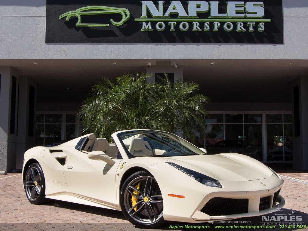 Used 2016 Ferrari 488 Spider for sale Sold at Naples Motorsports Inc - Morgan of Naples in Naples FL 34104 1