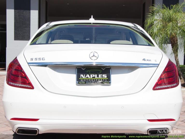 Used 2016 Mercedes-Benz S-Class S 550 4MATIC for sale Sold at Naples Motorsports Inc - Morgan of Naples in Naples FL 34104 4
