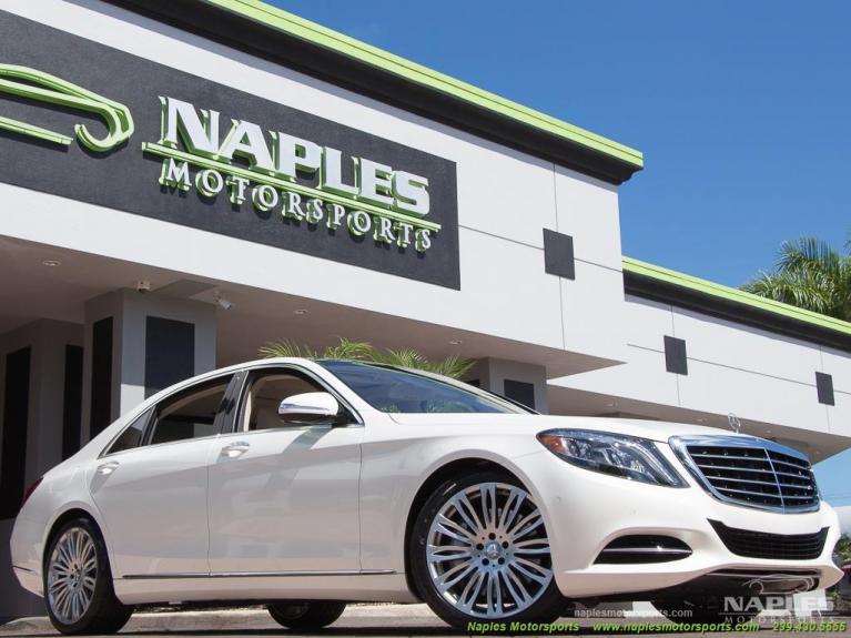 Used 2016 Mercedes-Benz S-Class S 550 4MATIC for sale Sold at Naples Motorsports Inc - Morgan of Naples in Naples FL 34104 1