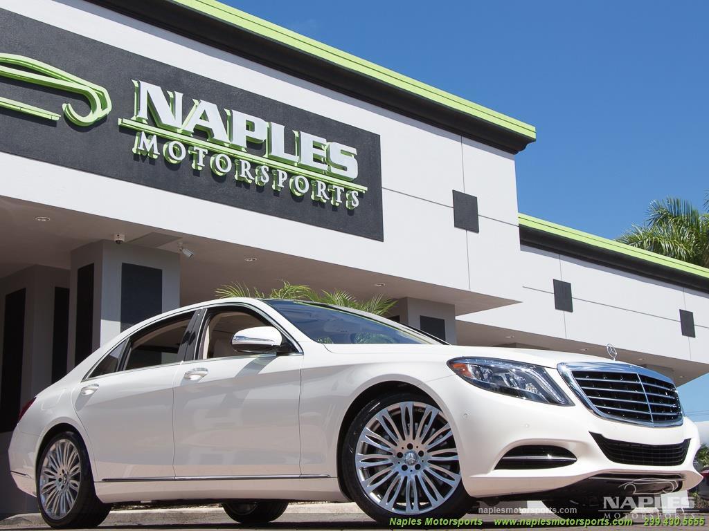 Used 2016 Mercedes-Benz S-Class S 550 4MATIC for sale Sold at Naples Motorsports Inc - Morgan of Naples in Naples FL 34104 1