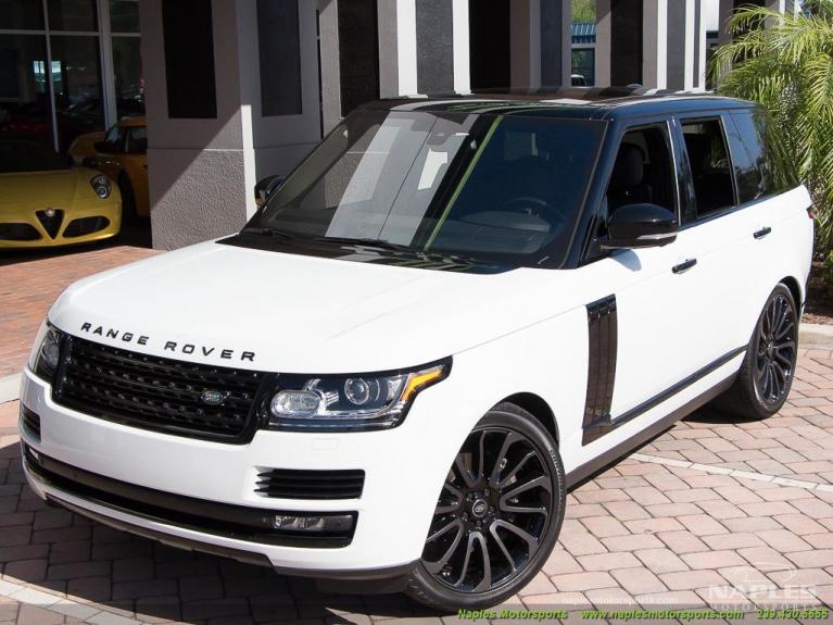 Used 2015 Land Rover Range Rover Supercharged for sale Sold at Naples Motorsports Inc - Morgan of Naples in Naples FL 34104 3
