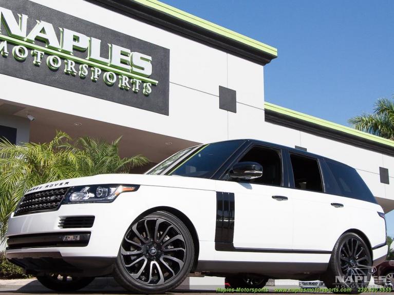 Used 2015 Land Rover Range Rover Supercharged for sale Sold at Naples Motorsports Inc - Morgan of Naples in Naples FL 34104 5