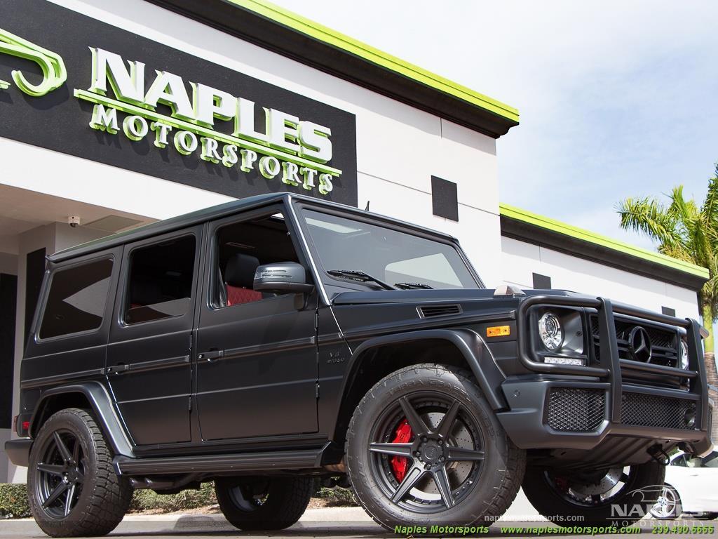 Used 2015 Mercedes-Benz G-Class G 63 AMG for sale Sold at Naples Motorsports Inc - Morgan of Naples in Naples FL 34104 1