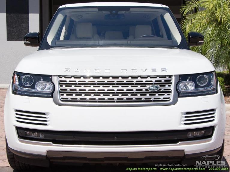 Used 2016 Land Rover Range Rover Supercharged LWB for sale Sold at Naples Motorsports Inc - Morgan of Naples in Naples FL 34104 3