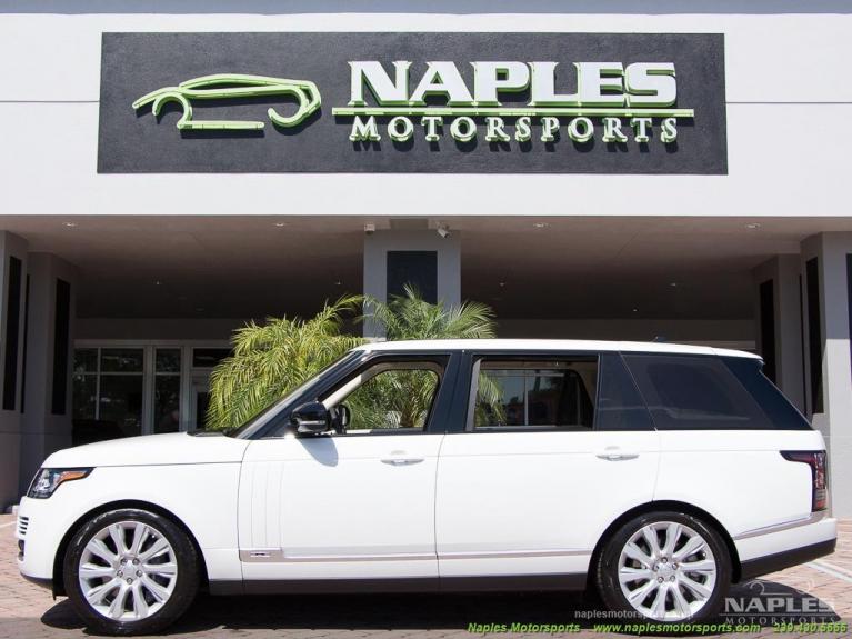 Used 2016 Land Rover Range Rover Supercharged LWB for sale Sold at Naples Motorsports Inc - Morgan of Naples in Naples FL 34104 5