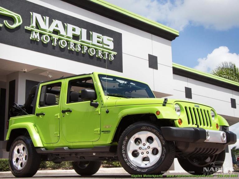 Used 2013 Jeep Wrangler for sale Sold at Naples Motorsports Inc - Morgan of Naples in Naples FL 34104 1