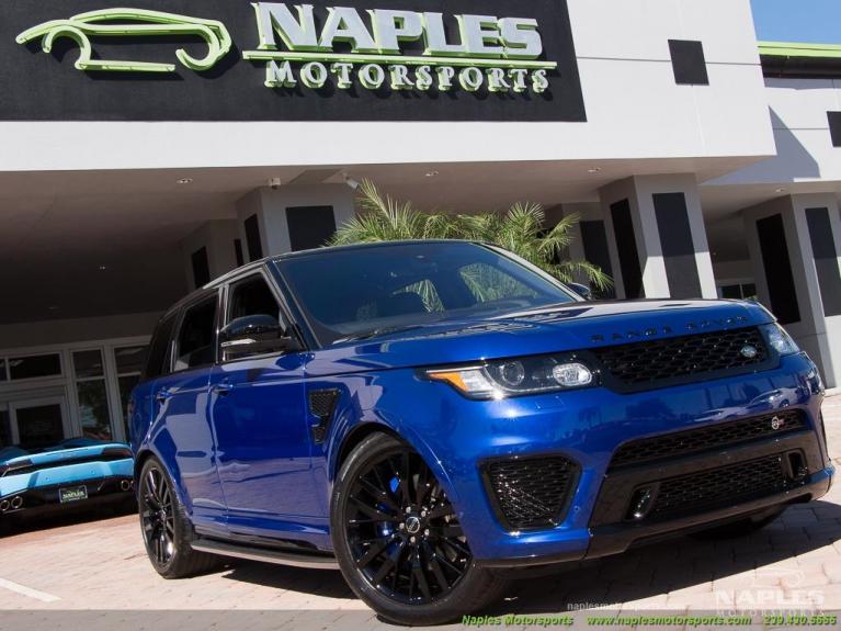Used 2016 Land Rover Range Rover Sport SVR for sale Sold at Naples Motorsports Inc - Morgan of Naples in Naples FL 34104 3